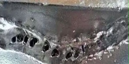 细小裂痕的焊缝穿孔、汇瑞焊缝修补剂的修复效果怎么样？