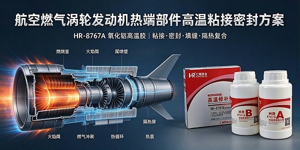 航空燃气涡轮发动机热端部件高温粘接密封胶粘剂解决方案