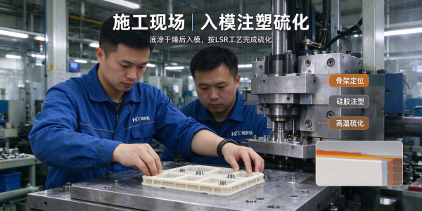液体硅胶包金属塑料1