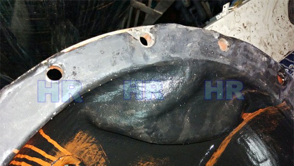 HR-8436，橡胶混床鼓包修复，耐酸修补剂在橡胶混床鼓包的修复效果如何?