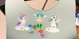 婴儿围兜热转印一磨就花？HR-421S处理剂实现耐摩擦